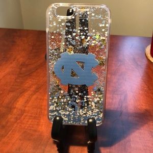 North Carolina Tar Heels Glitter iPhone 6/6s case